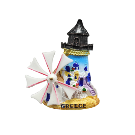 Tουριστικό μαγνητάκι Souvenir – Σετ 12pcs - Resin Magnet - 678199