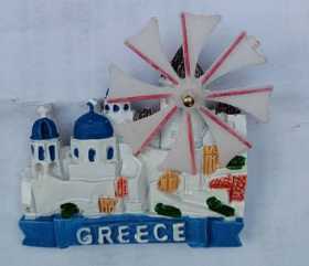 Tουριστικό μαγνητάκι Souvenir – Σετ 12pcs - Resin Magnet - 678210