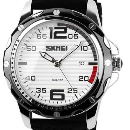 Αναλογικό ρολόι χειρός – Skmei - 0992 -  209926 - White/Black