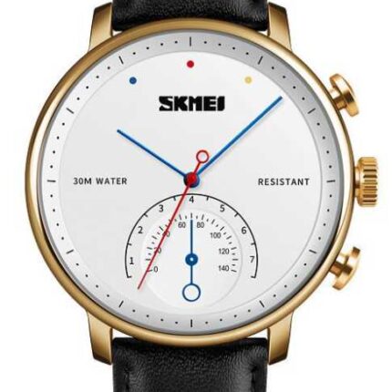 Αναλογικό ρολόι χειρός – Skmei - 1399 - 213992 - White/Gold