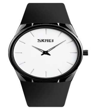 Αναλογικό ρολόι χειρός – Skmei - 1601 - Black/White