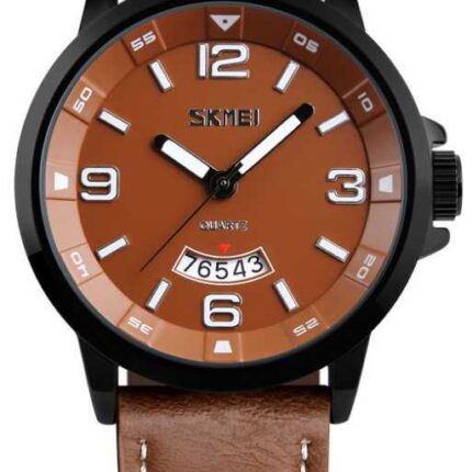 Αναλογικό ρολόι χειρός – Skmei - 9115 - 291150 - Brown/Brown