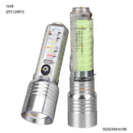 Επαναφορτιζόμενος φακός LED - 1658 - 416108