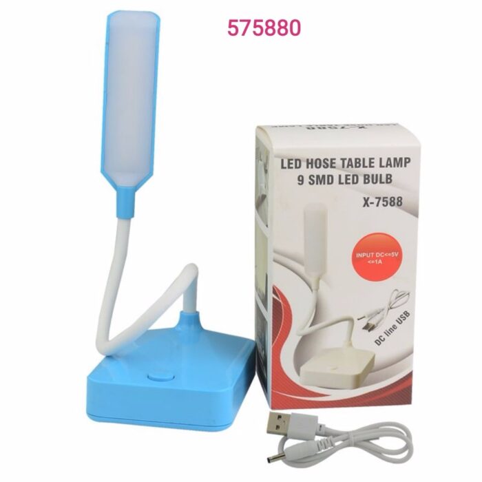 Φωτιστικό γραφείου - Mini Desk Lamp - X-7588 - USB - 575880 - Blue