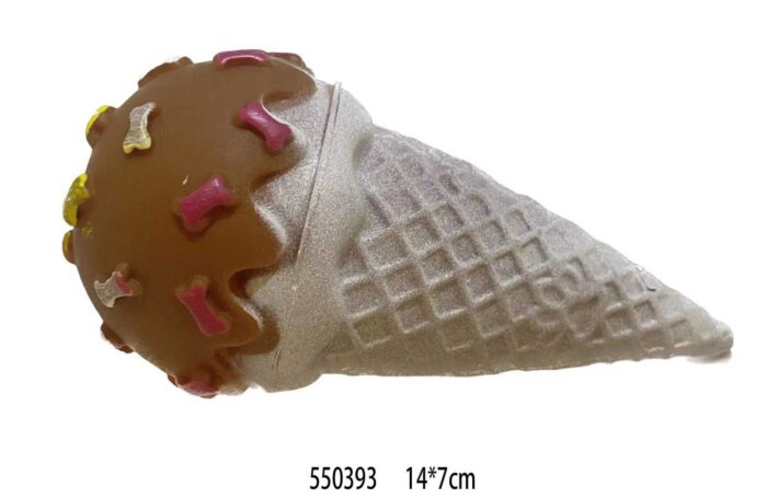 Παιχνίδι σκύλου Latex Ice Cream- 14x7cm - 550393