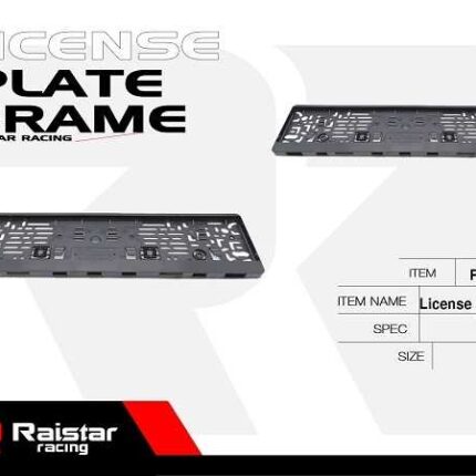 Πλαίσιο πινακίδας αυτοκινήτου - R-Z19203 - 140477