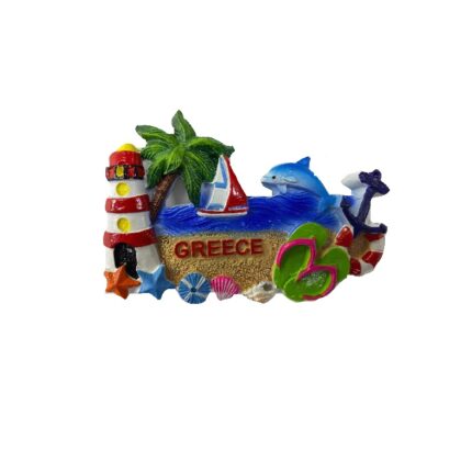 Tουριστικό μαγνητάκι Souvenir – Σετ 12pcs - Resin Magnet - 678053