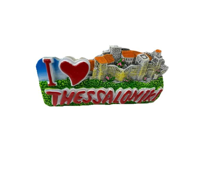 Tουριστικό μαγνητάκι Souvenir – Σετ 12pcs - Resin Magnet - 678135