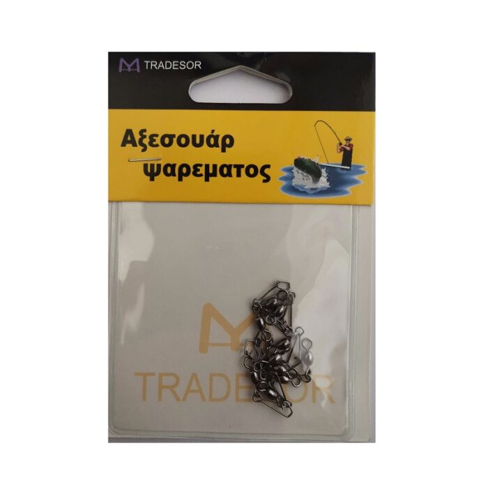 Στριφτάρια με παραμάνα ασφαλείας - #8 - 10pcs - 30138