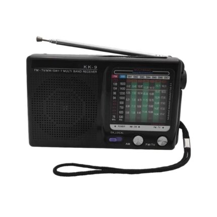 Φορητό ραδιόφωνο μπαταρίας - KK9 - 400066 - Black