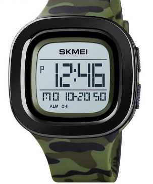 Ψηφιακό ρολόι χειρός – Skmei - 1580 - Army Green