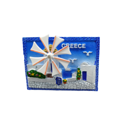 Tουριστικό μαγνητάκι Souvenir – Σετ 12pcs - Resin Magnet - 678193