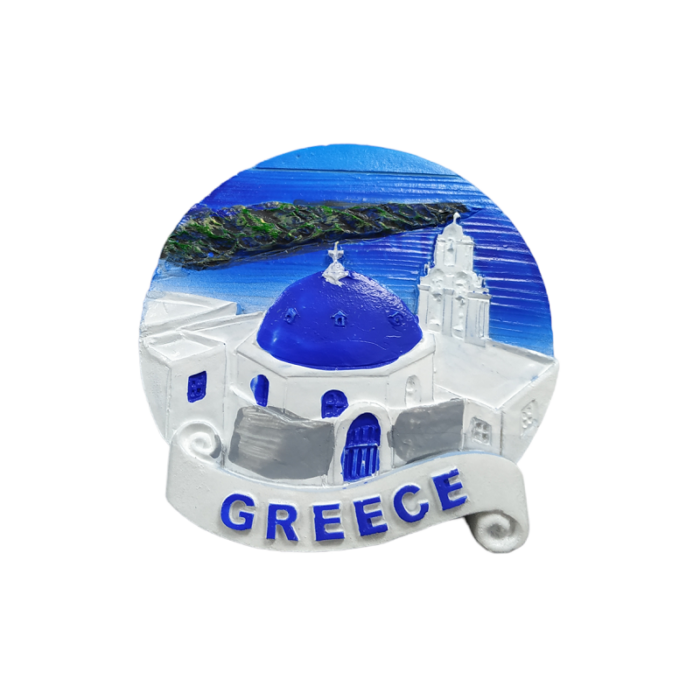 Tουριστικό μαγνητάκι Souvenir – Σετ 12pcs - Resin Magnet - 678278