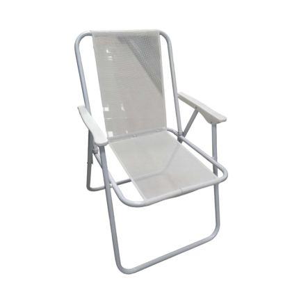 Πτυσσόμενη καρέκλα camping - 1215TSL - 270843 - White