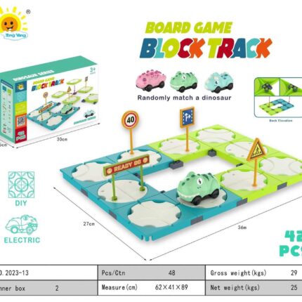 Επιτραπέζιο παιχνίδι - Block Track - 42pcs - 2023-13 - 677103