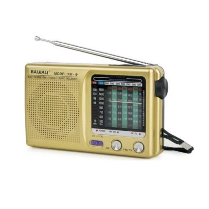 Φορητό ραδιόφωνο μπαταρίας - KK9 - 400066 - Gold