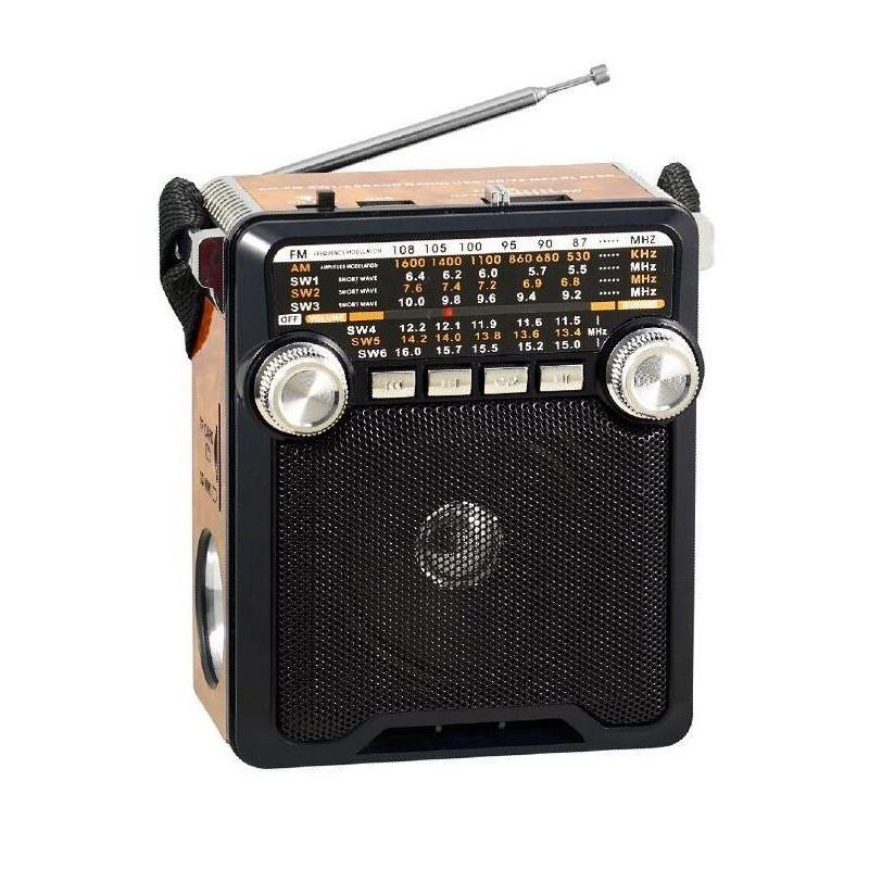 Επαναφορτιζόμενο ραδιόφωνο – PX293-LED - 002934