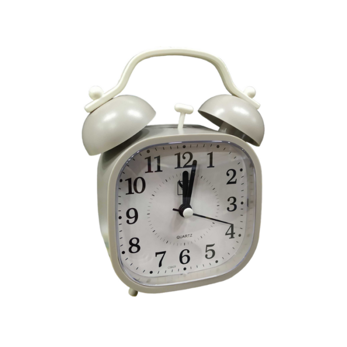 Επιτραπέζιο ρολόι - Ξυπνητήρι - YX-OS025 - 000252 - Beige