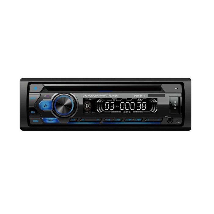 Ηχοσύστημα αυτοκινήτου 1DIN - Bluetooth - Αποσπώμενη πρόσοψη - S410U DVD - 000157