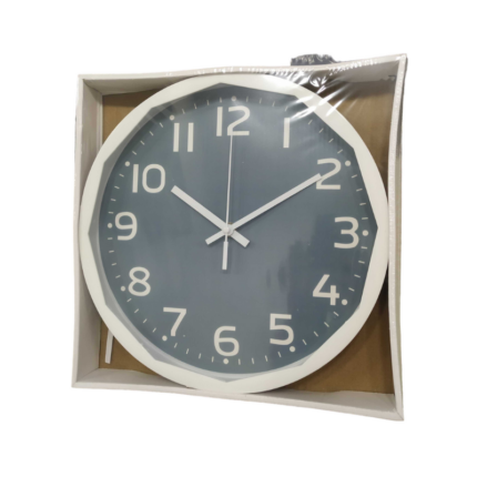 Ρολόι τοίχου - XH-B3006 - 30cm - 130062 - White/Blue
