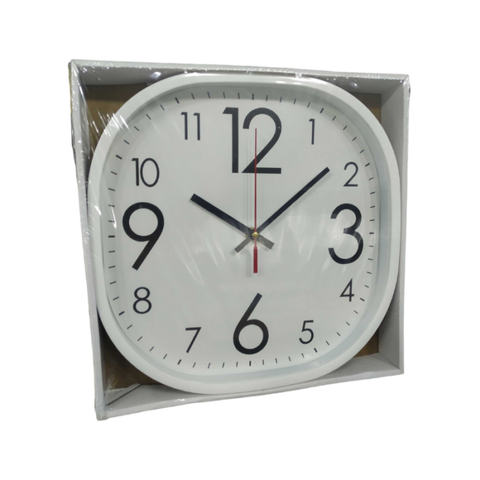 Ρολόι τοίχου - XH-F2018 - 30cm - 120186 - White