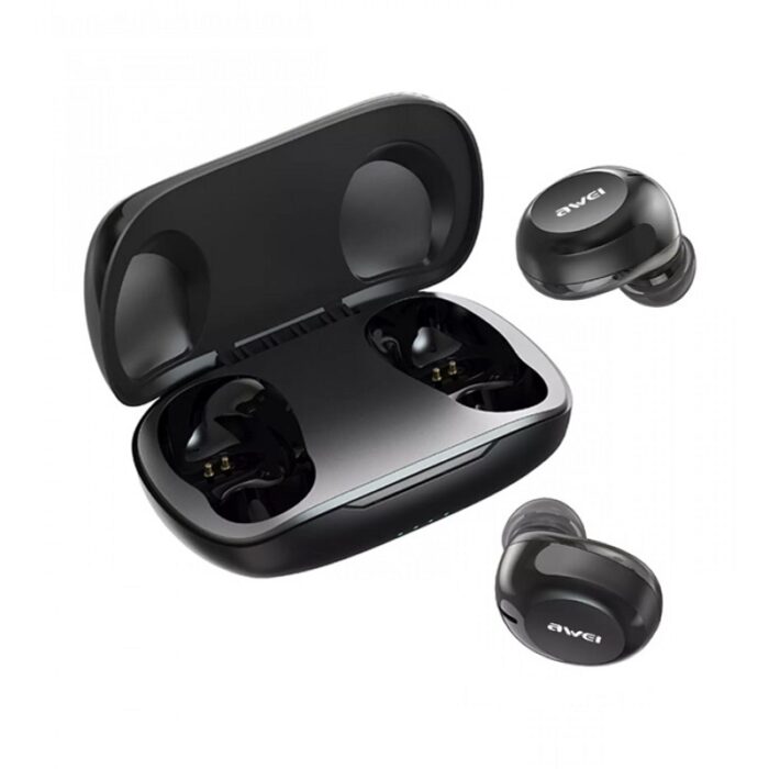 Ασύρματα ακουστικά Bluetooth με θήκη φόρτισης - T20 - AWEI - 055529