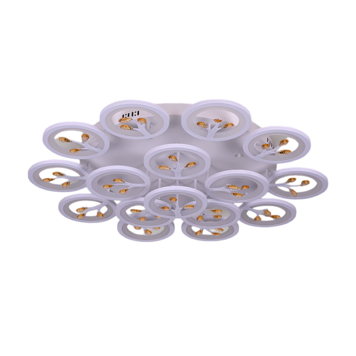 Φωτιστικό οροφής LED - Πλαφονιέρα με Dimmer - 5156-15WH - 943734