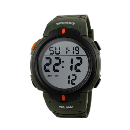 Ψηφιακό ρολόι χειρός – Skmei - 1068 - Army Green