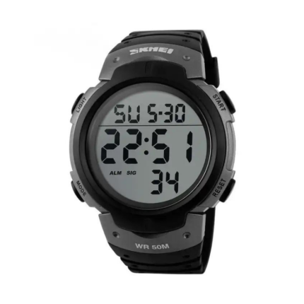 Ψηφιακό ρολόι χειρός – Skmei - 1068 - Black/Silver