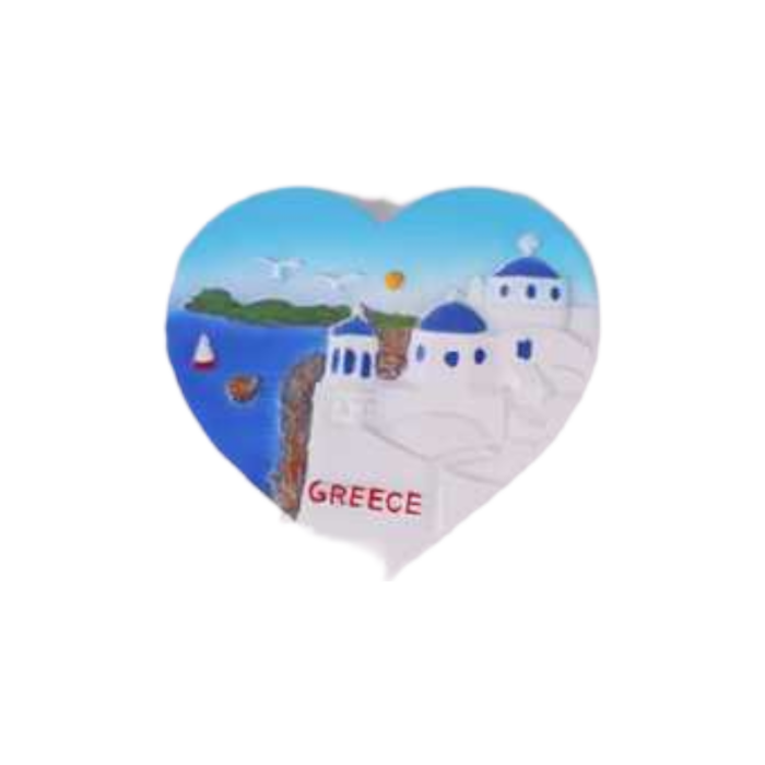 Tουριστικό μαγνητάκι Souvenir – Σετ 12pcs - Resin Magnet - Greece - 678377