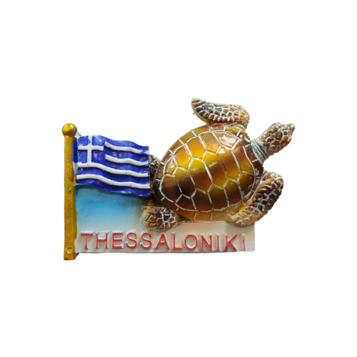 Tουριστικό μαγνητάκι Souvenir – Σετ 12pcs - Resin Magnet - Thessaloniki - 678356