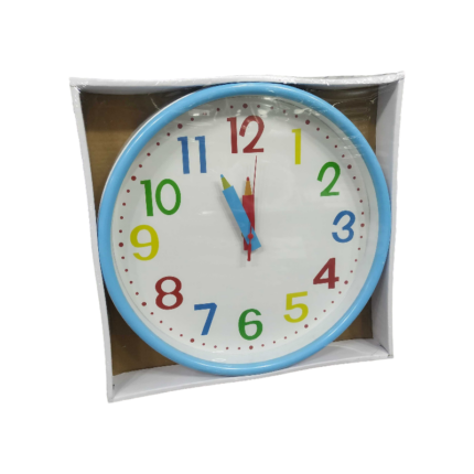Παιδικό ρολόι τοίχου - 708 - 124016 - Blue