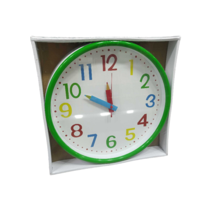 Παιδικό ρολόι τοίχου - 708 - 124016 - Green