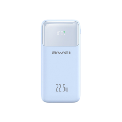 Powerbank - P106K - 10.000mah - 22.5W - AWEI - 005616 - Blue