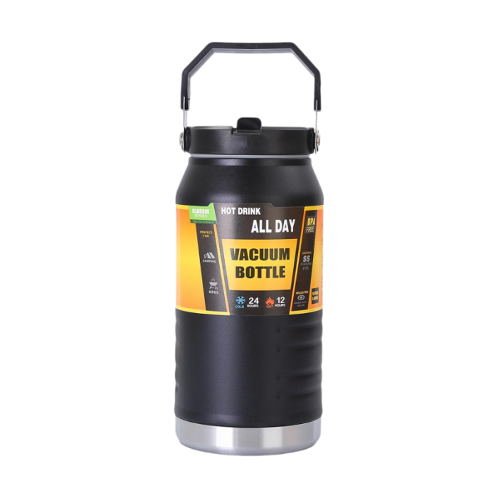 Φορητό παγούρι-θερμός - 1000ml - 123811 - Black