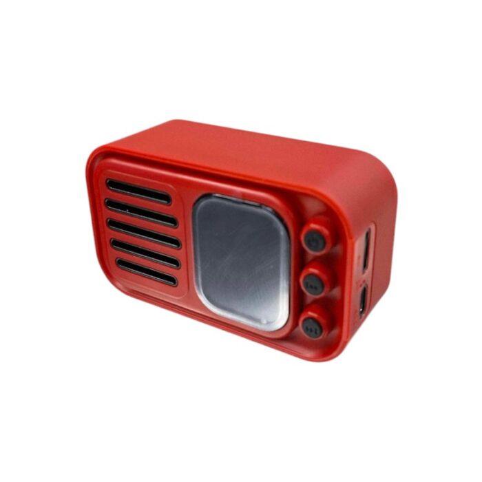 Ασύρματο ηχείο Bluetooth με οθόνη - WS-501 - 811788 - Red